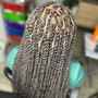 Medium Box Braids