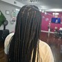 Knotless braids (medium)