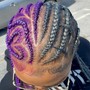 Feed-in braids