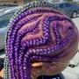 Feed-in braids