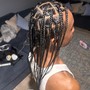 Individual/Box Braids Top of Head