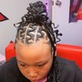 Kid's  Medium Knotless Braids