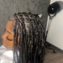 Knotless medium braids