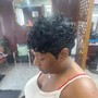 Women's Cut relaxer and style