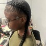 Small boho Knotless Braids