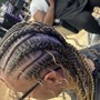 Medium Feed In Braids