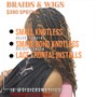 Braids size