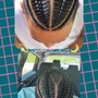 2 Feed In Braids