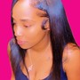 Traditional sew in