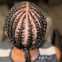 Men’s Cornrows Braid Design