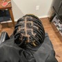 Locs style add on