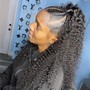 1/2 STITCH BRAIDS 1/2 SEW IN