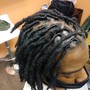 Men’s cornrows straight back