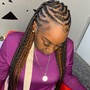 Medium Box Braids