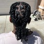 Plaits  (twist or braids)