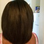 Sew-in ponytail