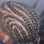 Tribal/Fulani Braids (Natural Hair)