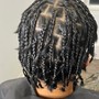 Large Knotless Braids(shoulder length)