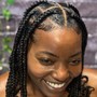 Jumbo Knotless Box Braids