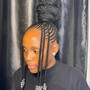 Updo/lemonade braids