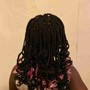 Natural Hair Individual Braids (Large)