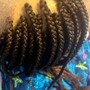 Natural Hair Individual Braids (Large)