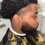 Men's Haircut & Facial Trim