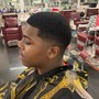 Men's Haircut & Facial Trim