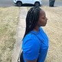 Smed box braids (back length,waist )