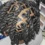 Flat twist/2 strand twists on natural or relaxed hair