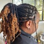 Loc Re-twist (Palm Roll)