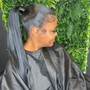 Ponytail (Relaxed hair)