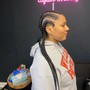 Knotless Box Braids ( Medium)