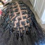 Quick Weave with leave out