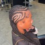 Feed in braids