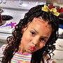 Little girl  scalp braids/box braids