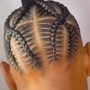 2 feed-in Braids