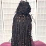 Large Knotless Goddess Braids