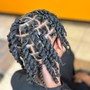 2 strand twist (natural hair)