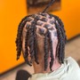 2 strand twist (natural hair)