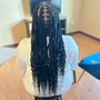 Sew -in Braids down