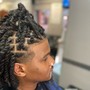 Taper on Locs ,braids & afro