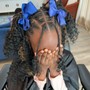 Kids knotless Braids