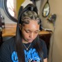 Relaxer & Dry mold ponytail