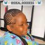 Free Styled French Braids