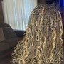 Small Knotless Braids