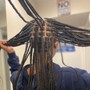 Soft loc hair included