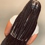 Large Knotless Braids