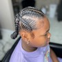 Kids Stitch Braids (4-6 braids)