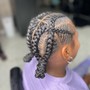 Kids Stitch Braids (4-6 braids)